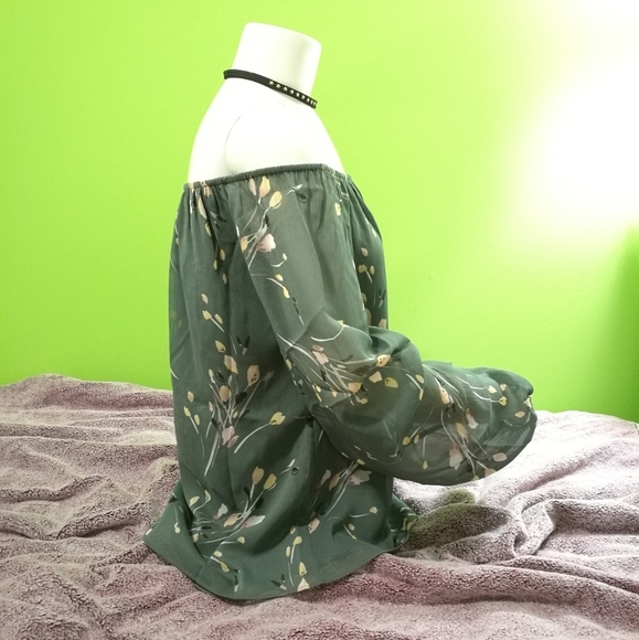 NWT xxs WHBM Off Shoulder Blouse - Picture 5 of 9